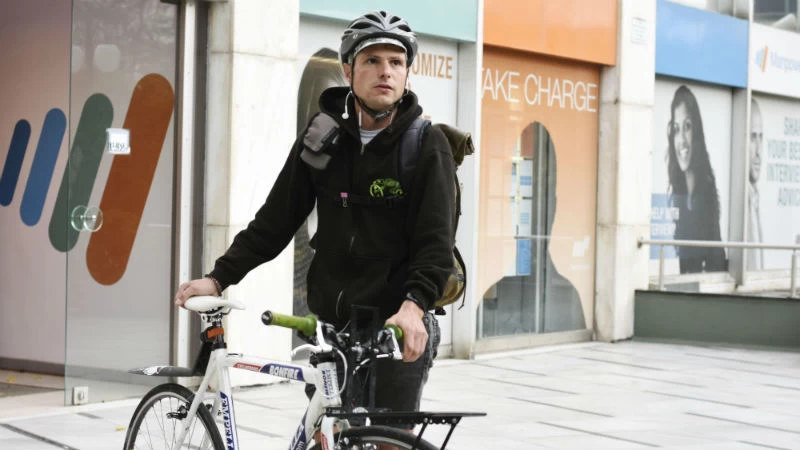 Συνέντευξη στο Αθηνόραμα - Pedal Courier